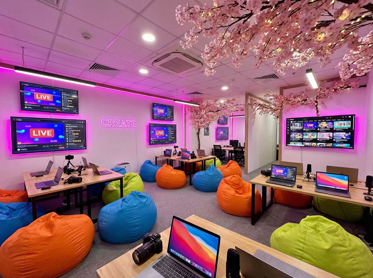 小马拉大车传媒社区互动空间